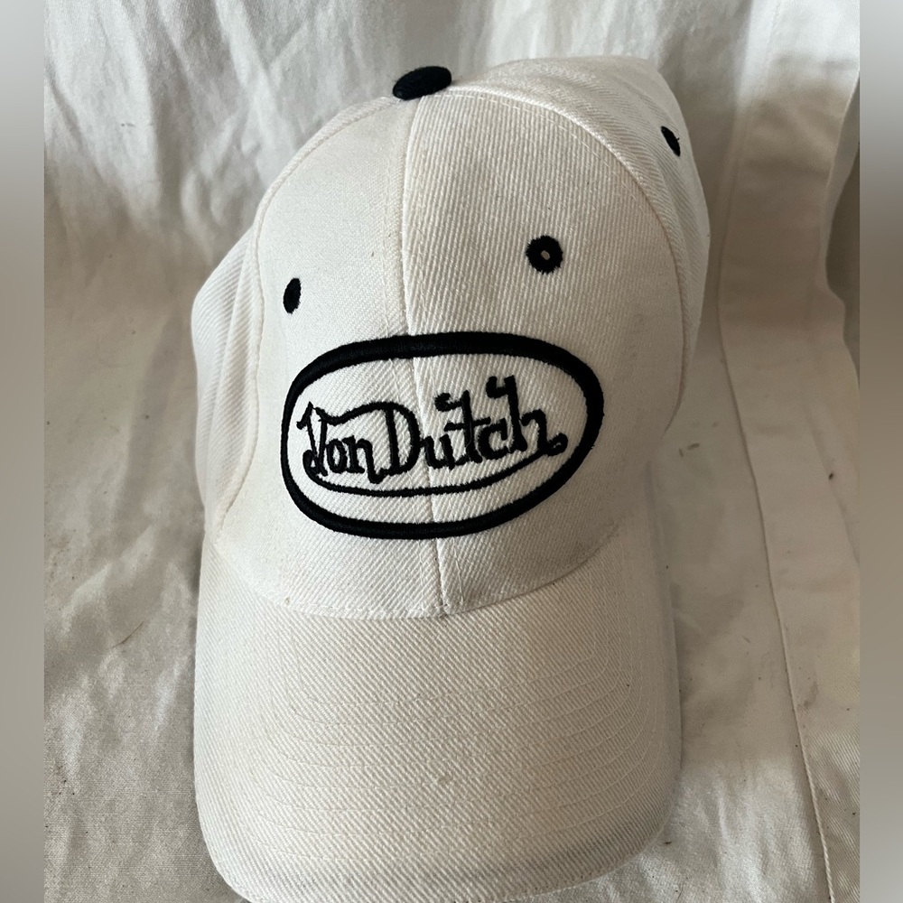 Von Dutch Von Dutch Patches Rhinestone Cap Washed Black main image 1